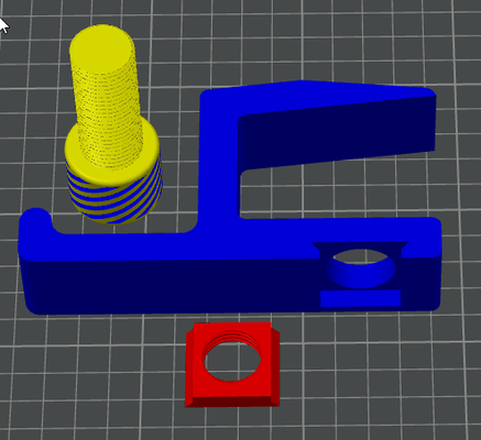 headset hanger - ams ready by ben hobby & diy music gaming multicolour 3d print model - Mito3D
