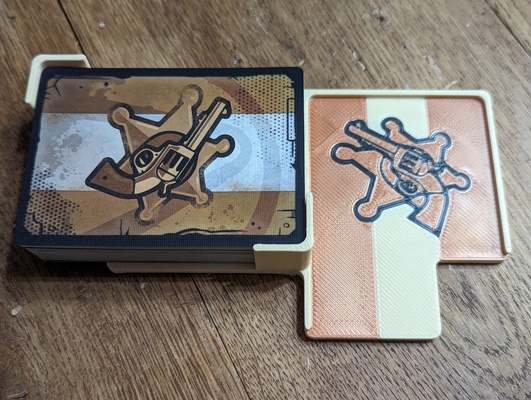 mtaob bounty card tray by s1ay3r8 miniatures borderlands cardtray torgue 3d print model - Mito3D