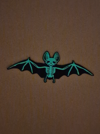 glowing - bat by madness3d art 2d glow in dark halloween 2023 decoartions decor 3d print model - Mito3D