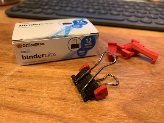 iplik klips bağlayıcı by pt robot 3d yazıcı aksesuarlar biriktirmek 3d print model - Mito3D