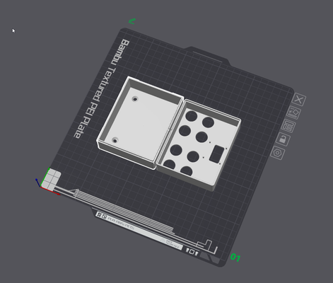 presionar botón caja casa inteligente by acceso pasatiempo bricolaje diy electrónica caso funda esp32 wemos hogar asistente 3d print model - Mito3D