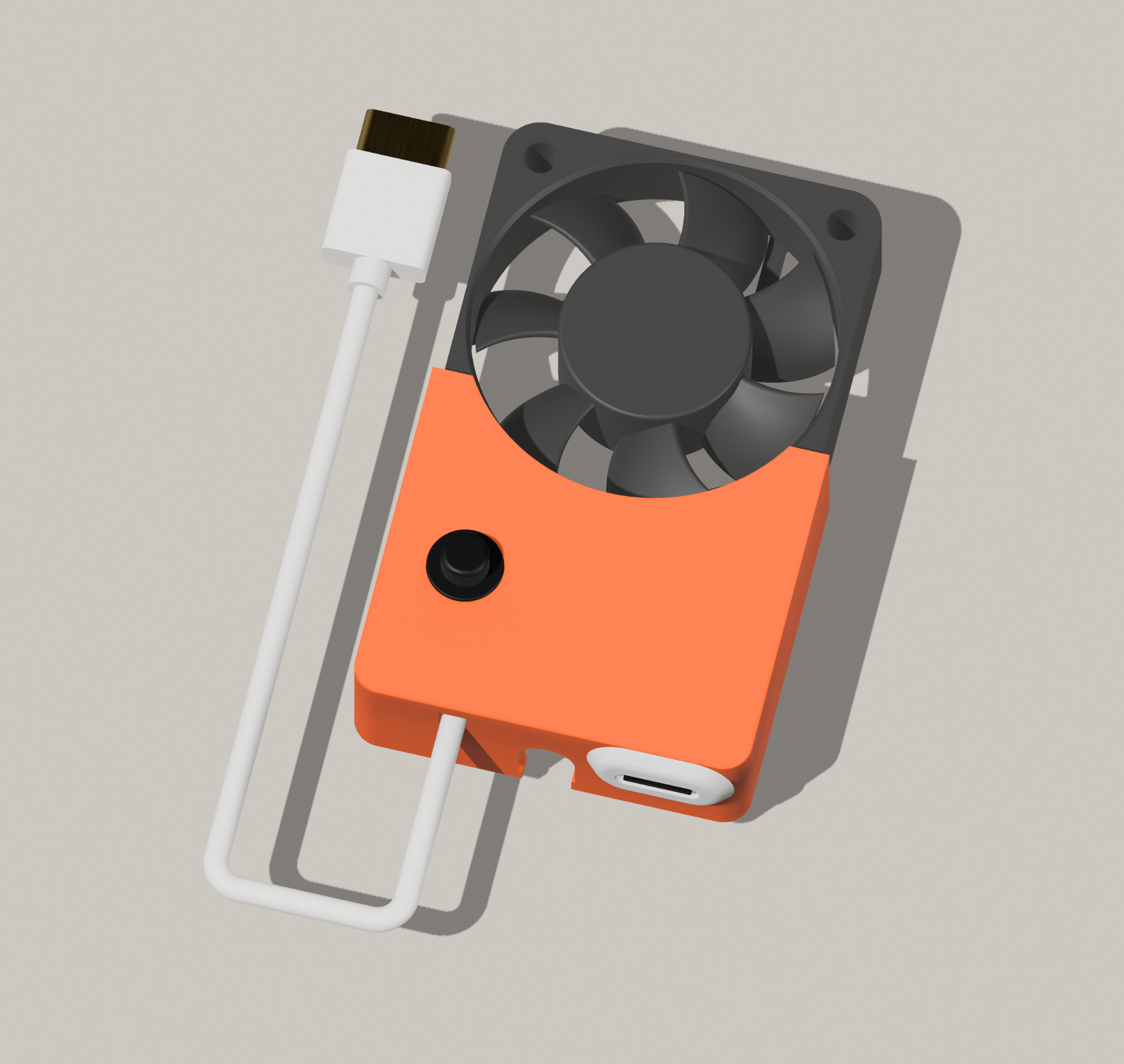 iphone 15pro mobile cooling fan by hobby & diy electronics 15 pro 3D print model - Mito3D