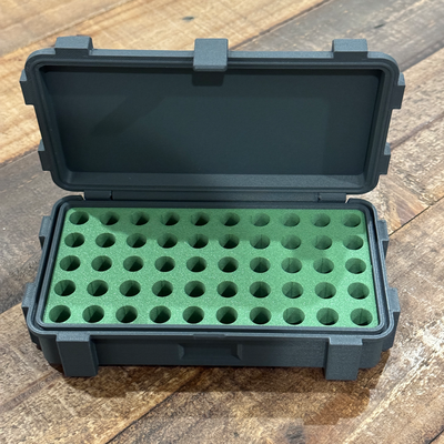 munição caixa 9mm 50 rodadas armazenamento by ildarcheg ferramentas organizadores caixote stl 3d print model - Mito3D