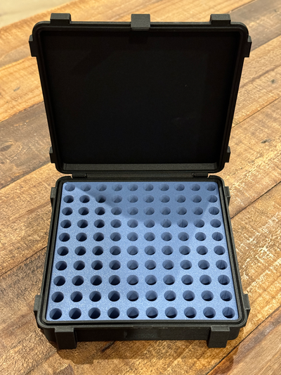 munición caja 9mm 100 rondas almacenamiento by ildarcheg herramientas organizadores stl 3d print model - Mito3D
