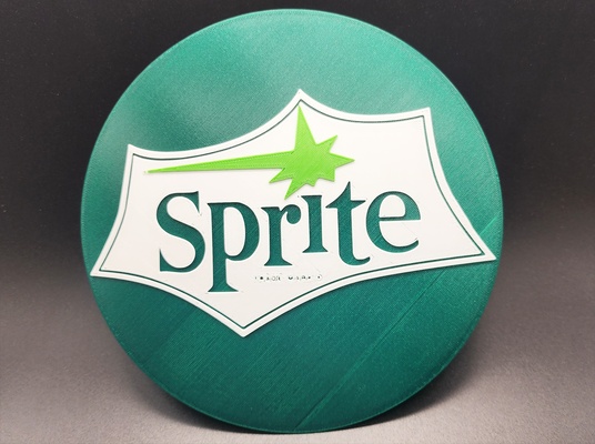 vintage sprite sign 3 color by triplegworkshop art signs & logos bottle can wall multicolor retro decor hanging easy garage collection automotive pepper gas soda fountain dr classic coke oil cars beverage lemon lime fine gallery fanta 3d print model - Mito3D
