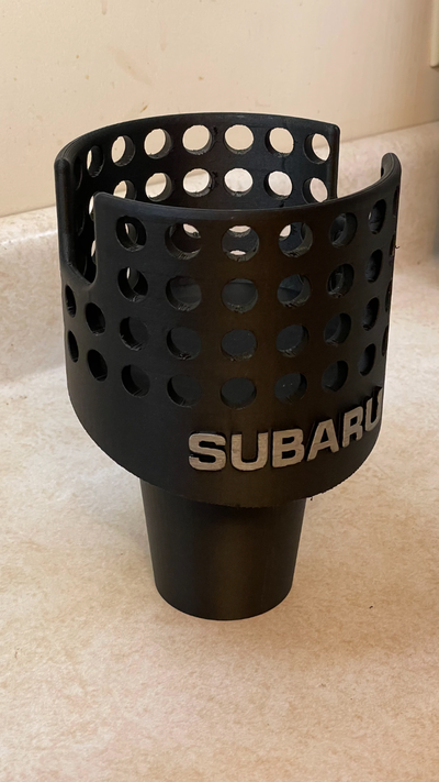 subaru cupholder adapter by future engineer hobby & diy vehicles cup cupholderadapter holder hydra hydraflask hydrapeak 3d print model - Mito3D