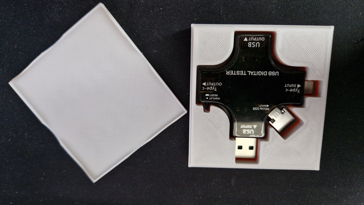 usb digital testador caso bainha by rsixkg passatempo faça eletrônicos 3d print model - Mito3D