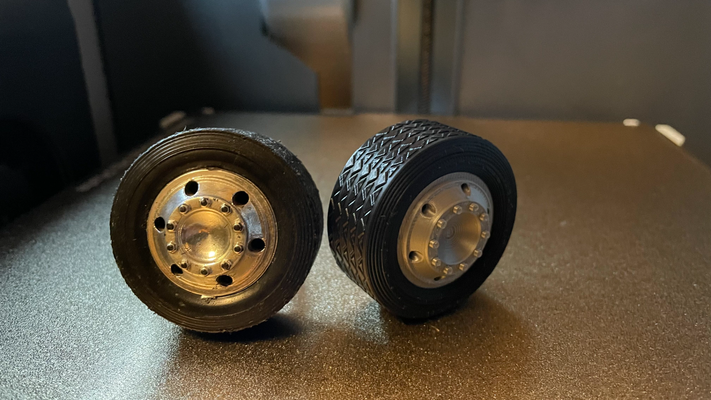 toy school bus replacement wheel by future engineer toys & games model 3d print model - Mito3D