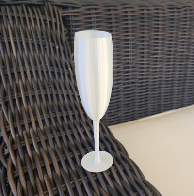 vaso modo casamento flautas by workshop triplo arte esculturas decoração vasemodo vinho vidro presentes espiral xícaras óculos bebendo lindo champanhe brinde casamento 3d print model - Mito3D