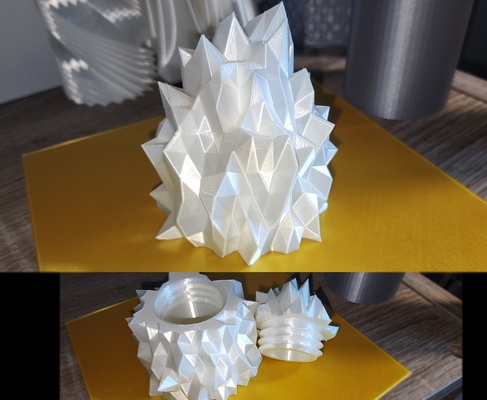 iceberg scorta scatola by workshop gambe utensili organizzatori segreto conservazione petto 3d print model - Mito3D