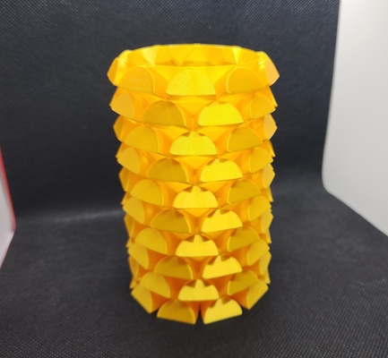 lever soleil spirale vase by atelier triple art sculptures moderne vasemode matin ciel soleil twugedvase 3d print model - Mito3D