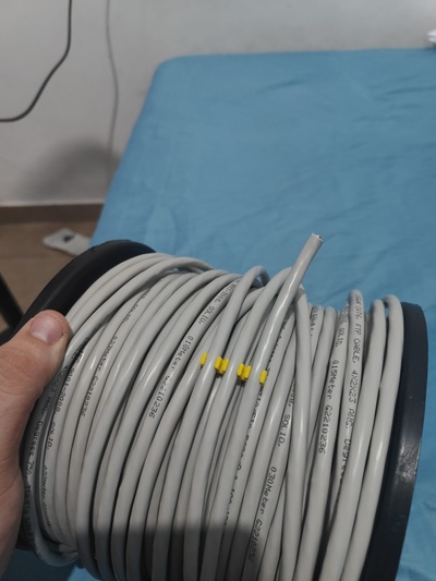 ethernet cable spool holder remixed by asafkatkk hobby & diy electronics 3d print model - Mito3D