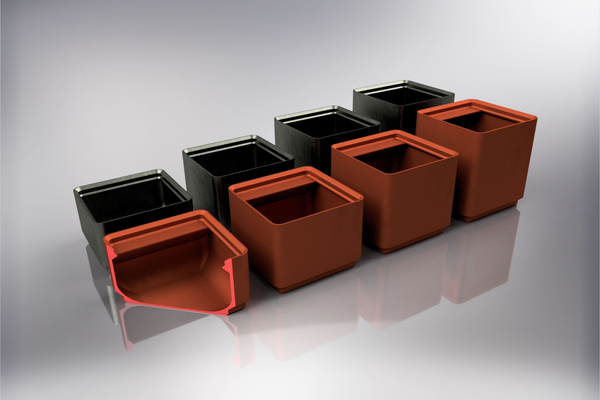 gridfinity tief 1x1 teiler behälter neu gemischt by mädchen design werkzeuge veranstalter 3d print model - Mito3D
