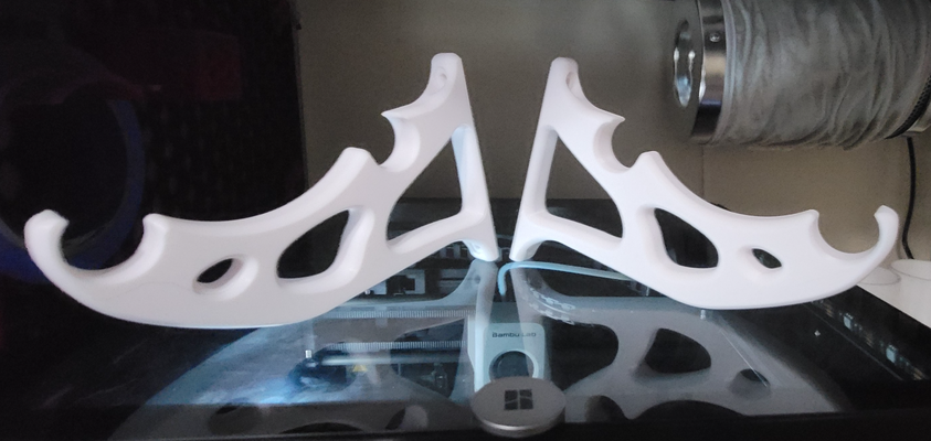 filament shelf bracket remixed by 3d dave household office storage 3d print model - Mito3D