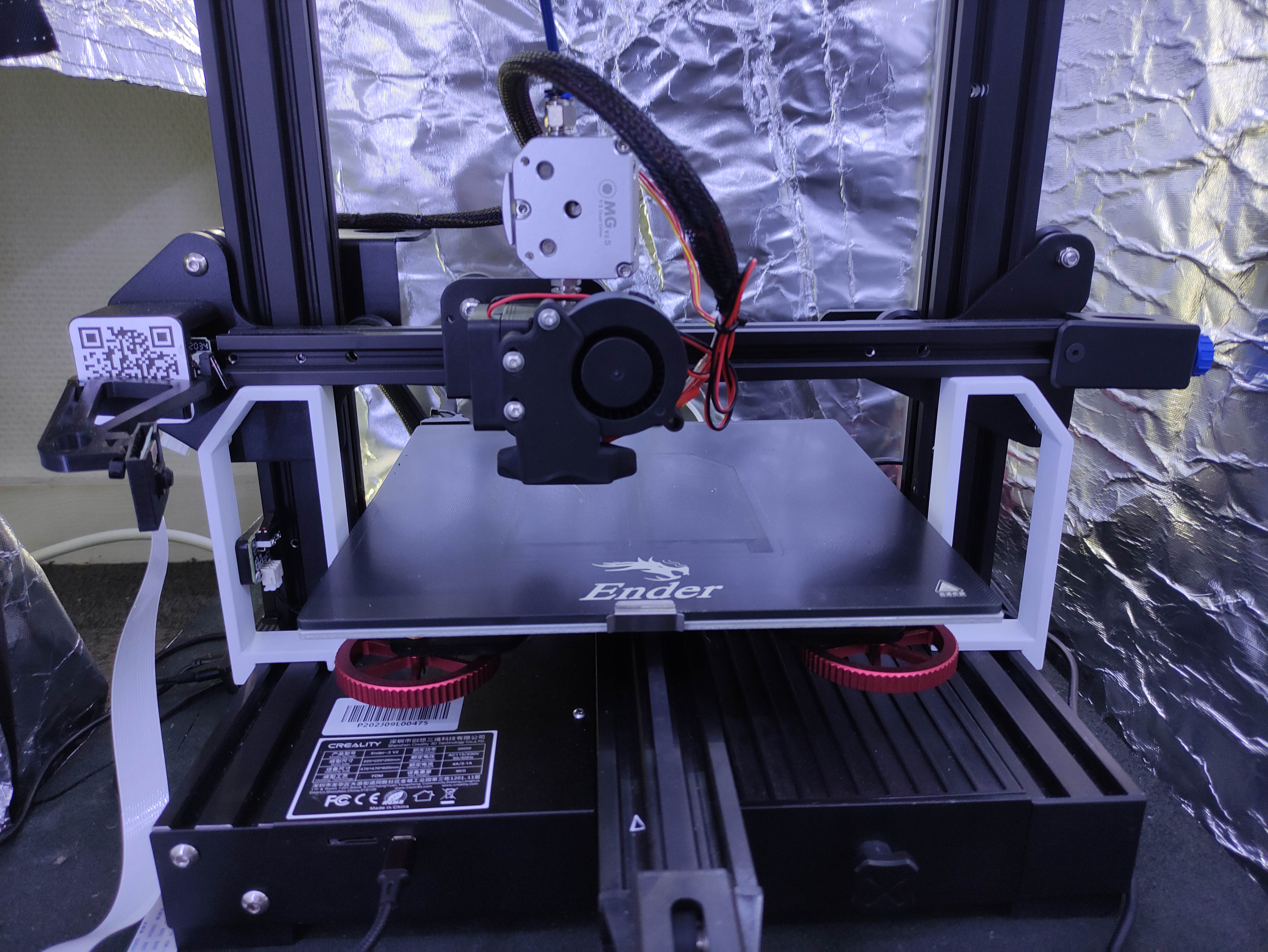 level tool ender 3 v2 remixed by vcommandeur 3d printer accessories dual stepper belt creality spacer tensioner xaxis sync zaxis axis gantry ender3v2 3D print model - Mito3D