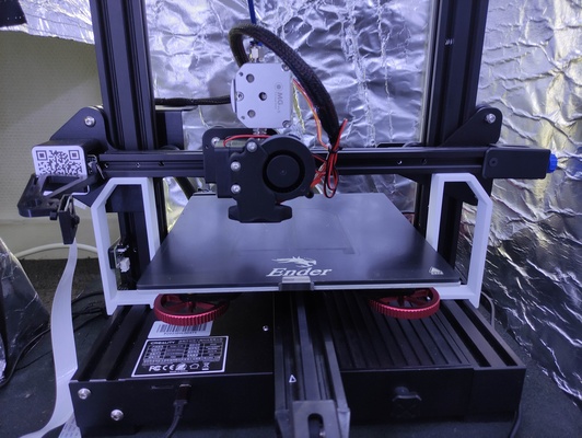 level tool ender 3 v2 remixed by vcommandeur 3d printer accessories dual stepper belt creality spacer tensioner xaxis sync zaxis axis gantry ender3v2 3d print model - Mito3D