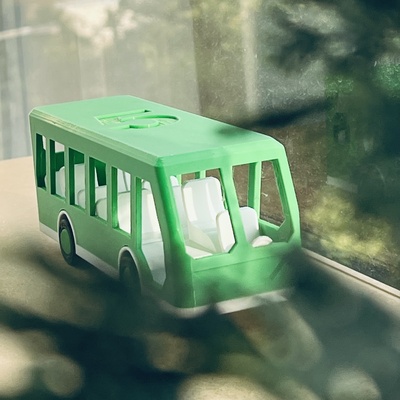 bus no 5 by jdormer9 hobby & diy vehicles toy transport vehicle kidstoys autobus car toys 3d print model - Mito3D
