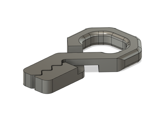 küche handtuch clip by golkun haushalt haus modelle 3d print model - Mito3D
