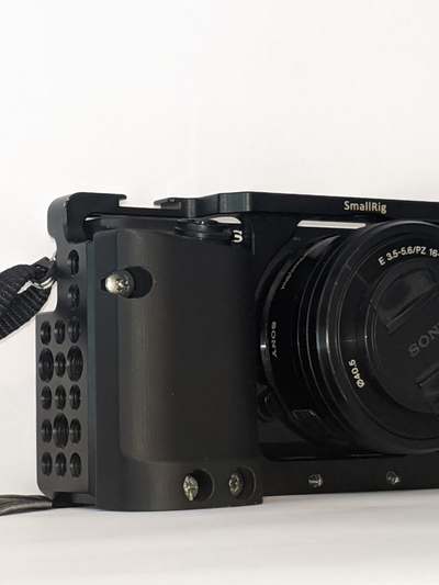 smallrig cas gaine poignée sony a6400 by plat ingénierie loisir diy électronique caméra accessoire alpha sonyalpha 3d print model - Mito3D