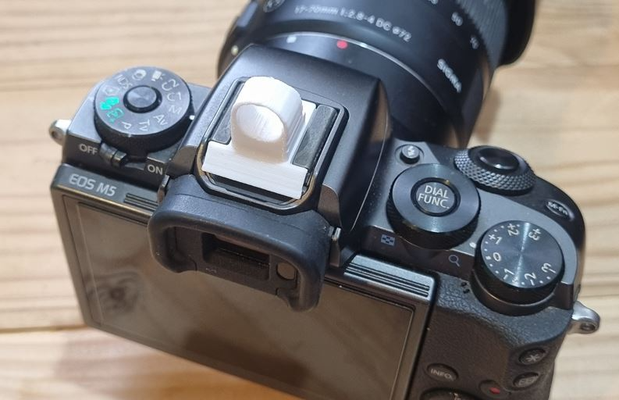 kamera heiß schuh startseite mantel ersatz kanon by einfach hong hobby diy elektronik heisser spiegellos m5 3d print model - Mito3D