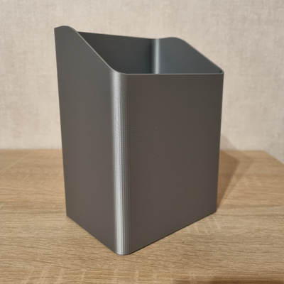 einfach poop eimer box bambu by 3d schoko drucker zubehör bambulab schnell 3d print model - Mito3D