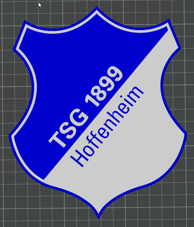 tsg hoffenheim - ams ready by ben art signs & logos bundesliga fussball multicolour 3d print model - Mito3D