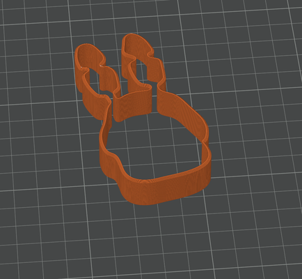bonnie cookie cutter fnaf by woodwardlandscapes hobby & diy bakery bakingcookies baking 3d print model - Mito3D