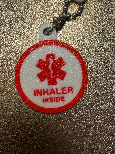 inhaler by sirwill3d art coin & badges medical tag 3d print model - Mito3D