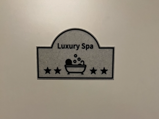 luxe spa signe by ninjamuh art panneaux logos my faire 3d print model - Mito3D