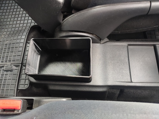 box center console in peugeot partner by planetace hobby & diy vehicles 3d print model - Mito3D