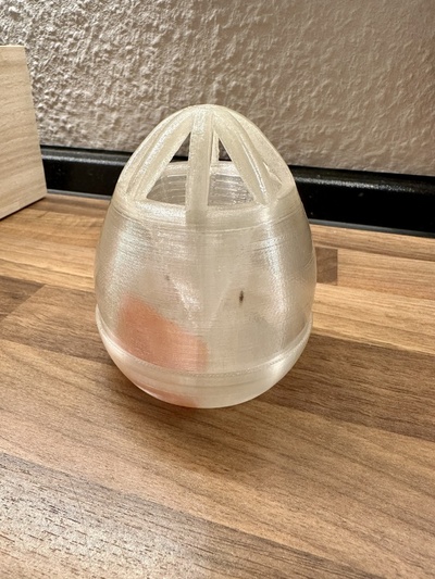 fruit fly trap egg by tueftlerbox tools gadgets fruitfly fruitfly-trap fruitflytrap summer summertime 3d print model - Mito3D