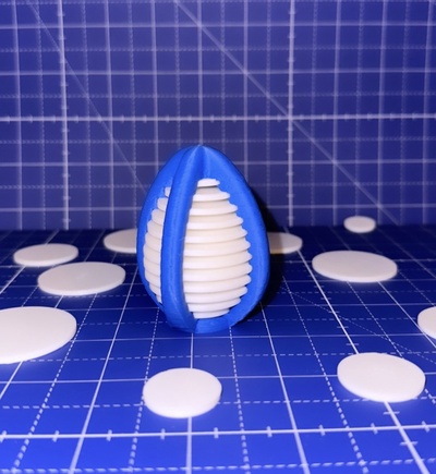 besondere ausführung ostern by abonnieren haushalt dekor osterei osterndesign eier 3d print model - Mito3D