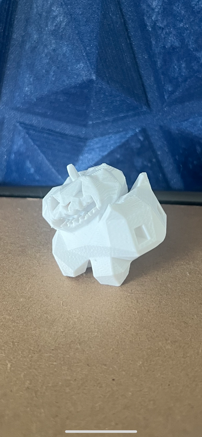 halloween bulbasaur by ppj miniaturen tiere pokémon kürbis 3d print model - Mito3D
