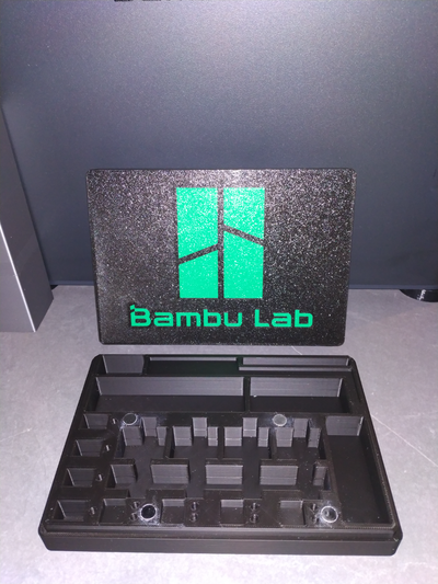outils accessoires boîte remix v1 remixé by ebjspecials 3d imprimante bambu espace rangement outil facile couleur impression 3d print model - Mito3D