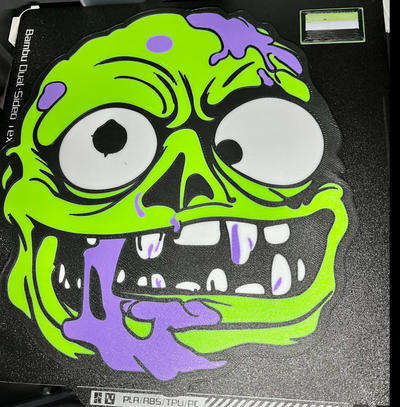 goofy zombie by wagzprintz art 2d 3d print model - Mito3D