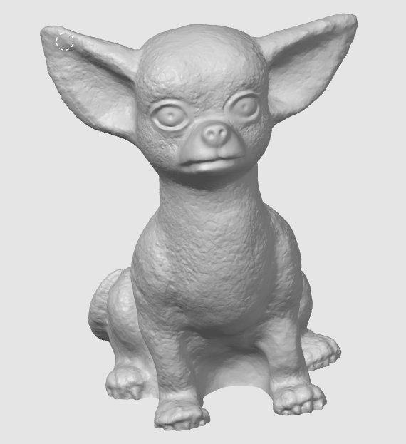 detaylı oturma chihuahua model yeniden karıştırılmış by archlinuxusa minyatürler hayvanlar yüklemek köpek hayvan büyük kulaklar yo quiero taco çan mutant sıçan evcil hayvan teçhizat 3D print model - Mito3D