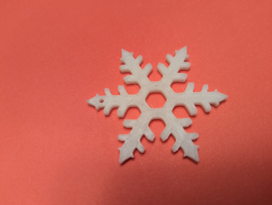 14 min floco neve natal enfeite by m of wi casa festividades velozes decoração janela diversão natal 3d print model - Mito3D