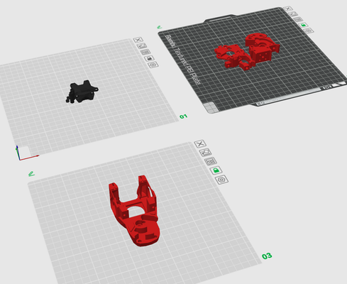 voron mini stealthburner - dragon hotend remixed by mañolo 3d printer parts voron02 3d print model - Mito3D