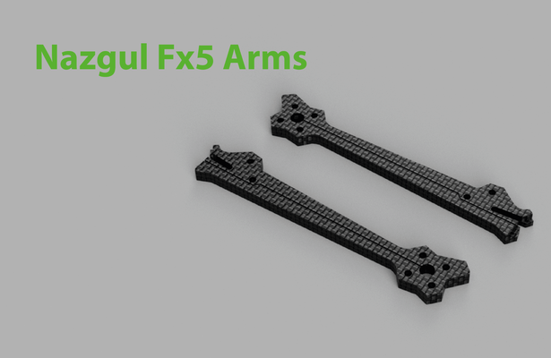arm nazgul fx5 by jonathan1987 hobby & diy rc drones drone replacement 3d print model - Mito3D
