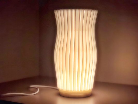 led pantalla lámpara bambu misterio caja 001 by rikia diseño casa decoración lámpara led a1 ligero cubierta carcasa funda equipo 3d print model - Mito3D