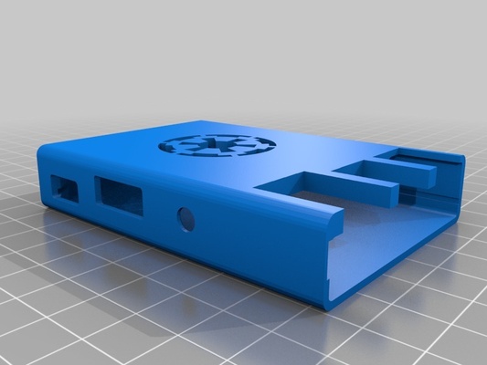 imperial cog sleeve case raspberry pi b+ by moby2112 hobby & diy electronics thingiverse 3d print model - Mito3D