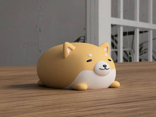 henri corgi by sabredesign toys & games characters dog welsh toy cute fun butt buttocks 3d print model - Mito3D