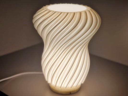 biologique led abat jour bambu mystère 001 by rik conception ménage décor boîte lampe a1 mini trousse lumière couverture gaine 3d print model - Mito3D