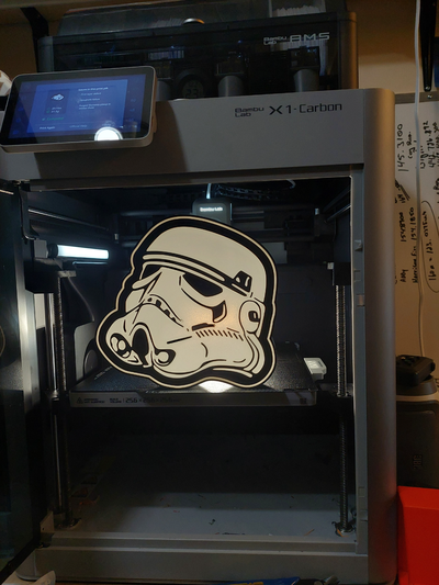 stormtrooper conduziu caixa by wexx3d arte sinais logotipos guerra estrelas estrela guerras luz 3d print model - Mito3D