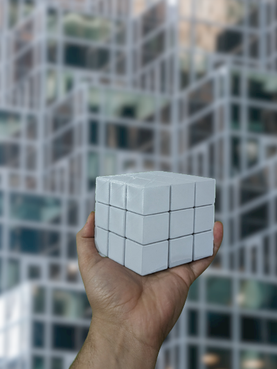 cube optical illusion hueforge by techjeeper art 2d opticalillusion 3d print model - Mito3D