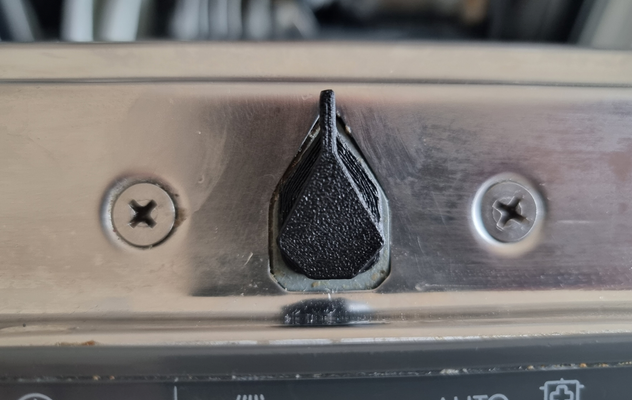 ikea renodlad medelstor hygienisk electrolux dishwasher door pin bolt by trzecieu household house models kitchen parts 3d print model - Mito3D