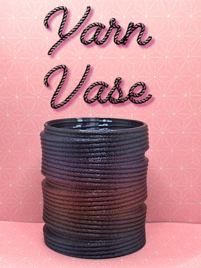 yarn vase by pink 3dp household decor 3d print model - Mito3D