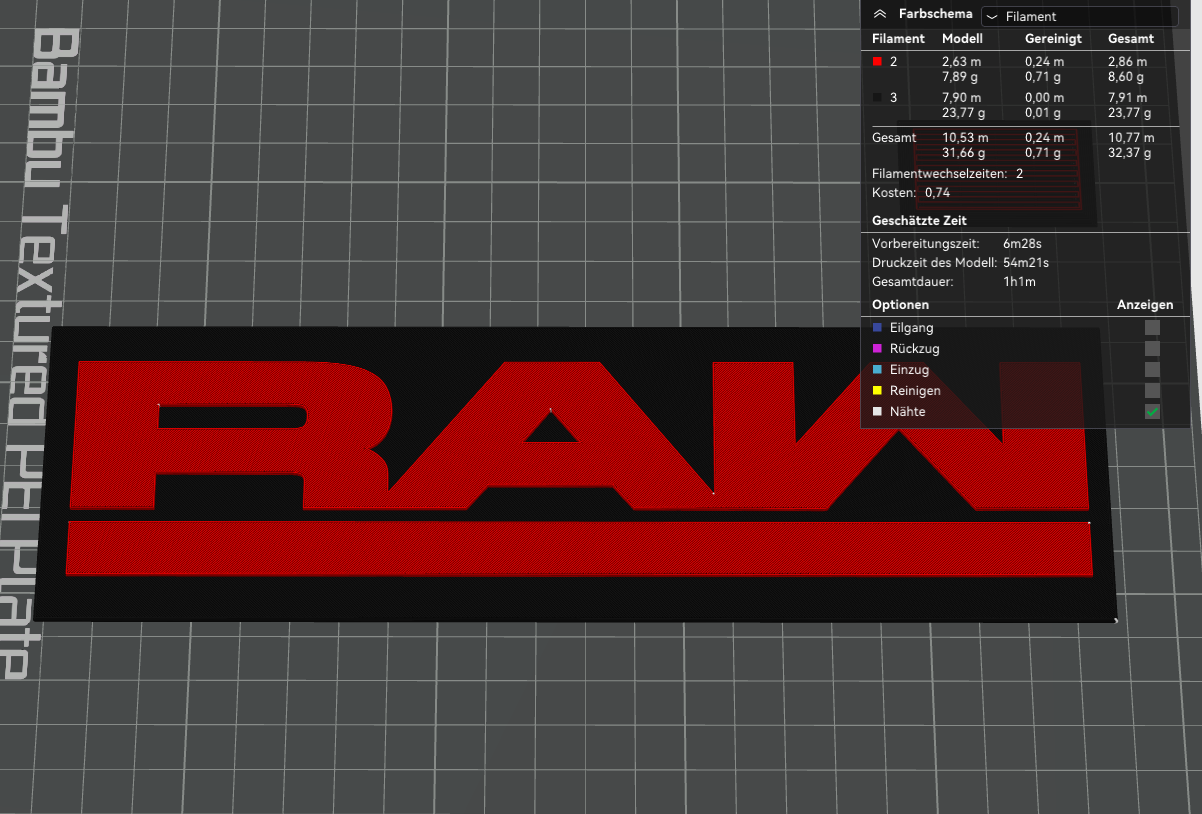 wwe raw badge by auro2k art 2d 3D print model - Mito3D