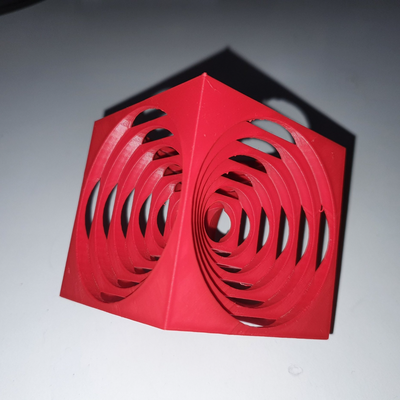recursivo cubitos by yahbluez arte esculturas cubo 3d print model - Mito3D