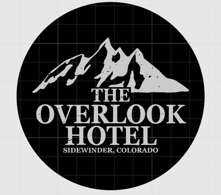overlook hotel coaster by raynors workshop household decor shining 3d print model - Mito3D
